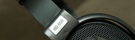 Closeup of HD650 Badge